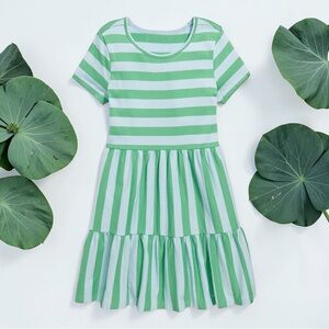✨ Old Navy Short-Sleeve Tiered Swing Dress for Girls